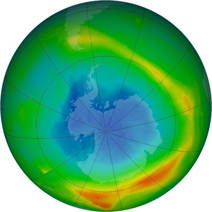 Ozone Map 1981-10-02